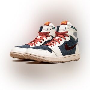 NWOB Nike Air Jordan 1 Zoom CMFT 2 “You’re Welcome” Womens Sneaker Multicolor 8